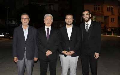 Diyanetiz-Sen Genel Başkanı Mehmet Altıntaş, Mersin İl Müftüsü Aydın Yığman hocamızın veda programına katılım sağladı.