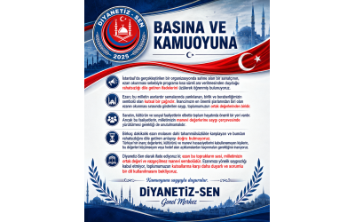 BASINA VE KAMUOYUNA