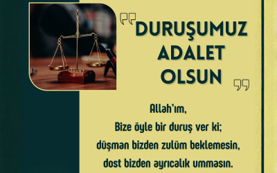 Diyanetiz-Sen: “Duruşumuz Adalet Olsun”