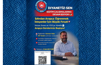 DİYANETİZ-SEN EĞİTİM ÇALIŞMALARINA DEVAM EDİYOR