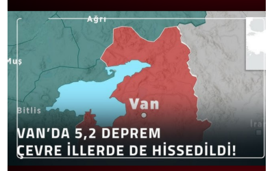 Tuşba’da meydana gelen 5.2 büyüklüğündeki depremden etkilenen tüm vatandaşlarımıza geçmiş olsun dileklerimizi iletiyoruz.