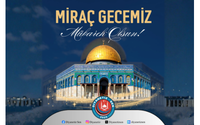 Miraç Gecemiz Mübarek Olsun