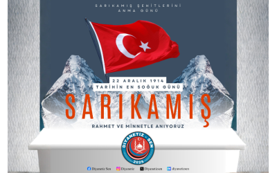 Sarıkamış Şehitlerini Rahmet ve Minnetle Anıyoruz