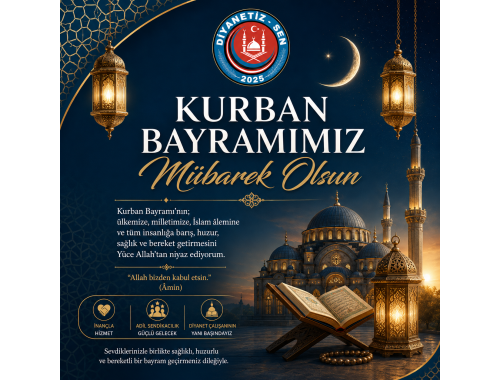 KURBAN BAYRAMIMIZ MÜBAREK OLSUN