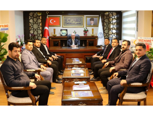 Diyanetiz-Sen Heyetinden İl Müftüsü Mustafa Topal’a Ziyaret