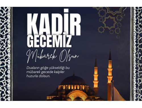 Kadir Gecemiz Mübarek Olsun