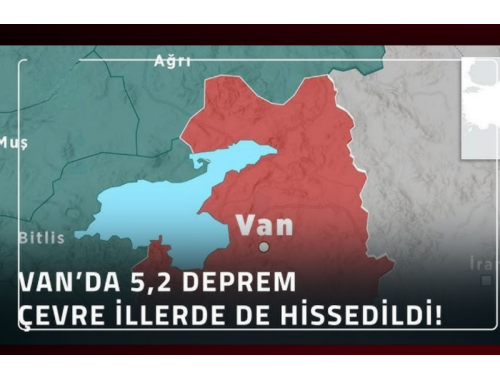 Tuşba’da meydana gelen 5.2 büyüklüğündeki depremden etkilenen tüm vatandaşlarımıza geçmiş olsun dileklerimizi iletiyoruz.