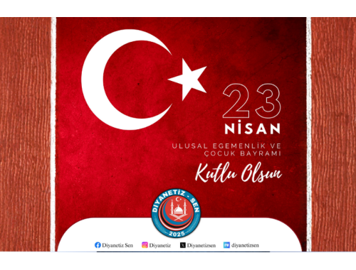23 Nisan; sadece bir bayram değil, aynı zamanda geleceğimizi emanet edeceğimiz nesillerin değerini hatırlama günüdür. Bu bilinçle çocuklarımızı; imanlı, ahlaklı, vatanına ve milletine bağlı bireyler olarak yetiştirmek hepimizin ortak sorumluluğudur.