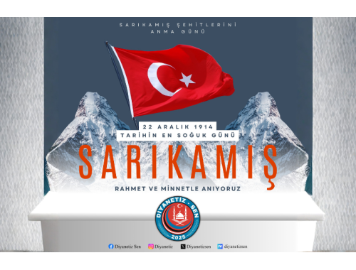 Sarıkamış Şehitlerini Rahmet ve Minnetle Anıyoruz