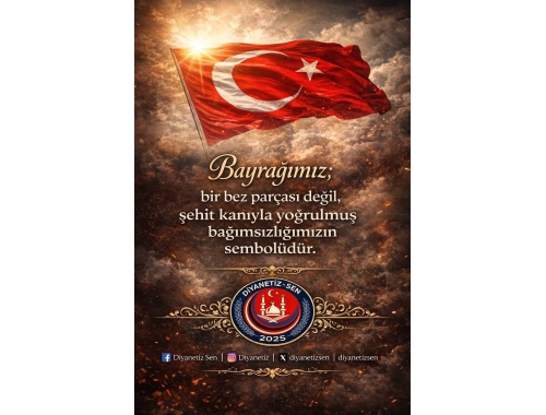 NUSAYBİN’DE TÜRK BAYRAĞINA ÇİRKİN SALDIRIYI LANETLİYORUZ