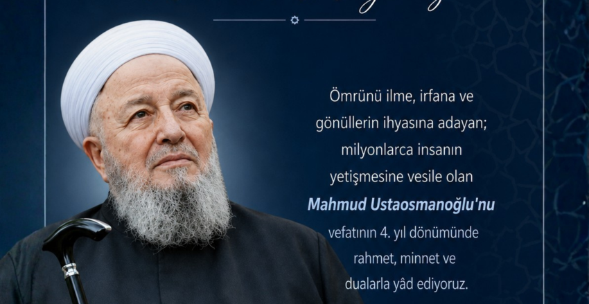 Bir ömür ilme, irfana ve gönüllerin ihyasına adandı...