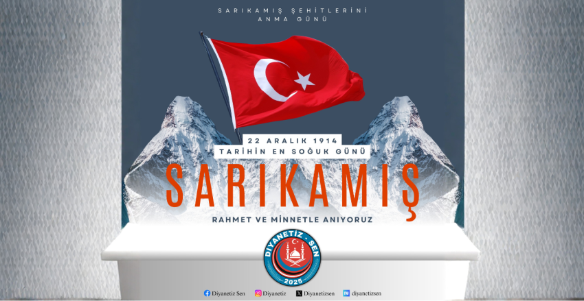 Sarıkamış Şehitlerini Rahmet ve Minnetle Anıyoruz