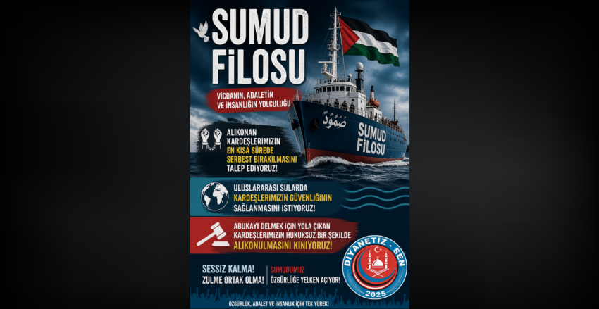 SUMUD Filosu susturulamaz, vicdan susturulamaz!