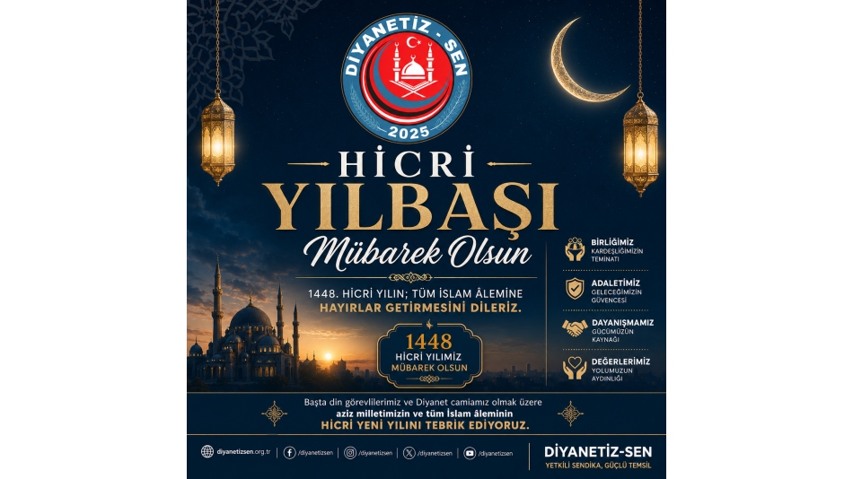 Hicri Yılbaşımız Mübarek Olsun
