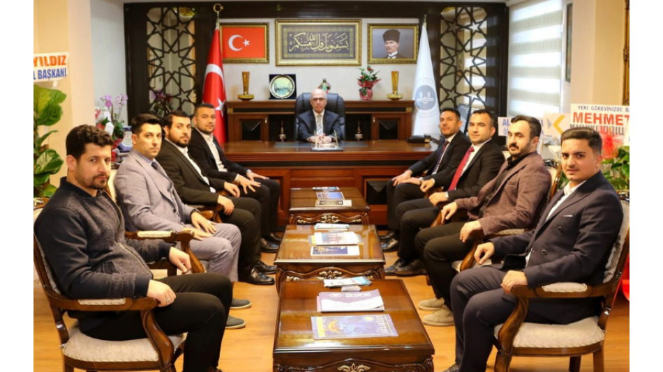 Diyanetiz-Sen Heyetinden İl Müftüsü Mustafa Topal’a Ziyaret