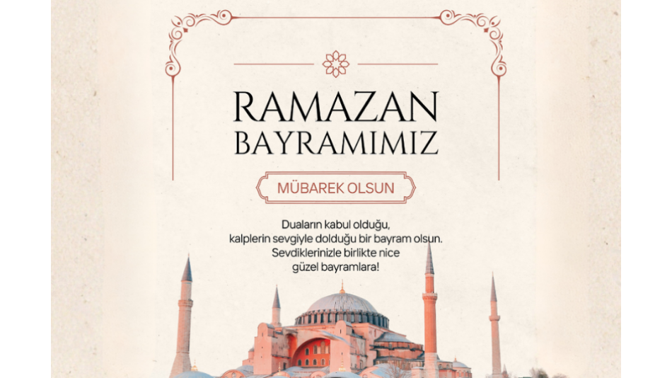 Ramazan Bayramımız Mübarek Olsun