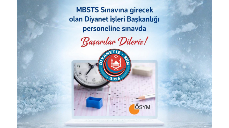 MBSTS Yolunda Tüm Gayret Sizden, Dua Bizden…