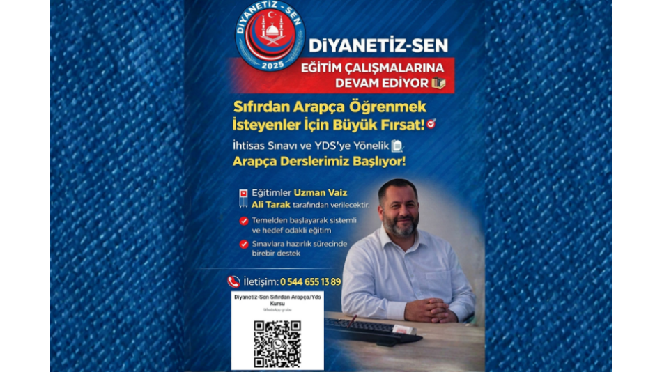 DİYANETİZ-SEN EĞİTİM ÇALIŞMALARINA DEVAM EDİYOR
