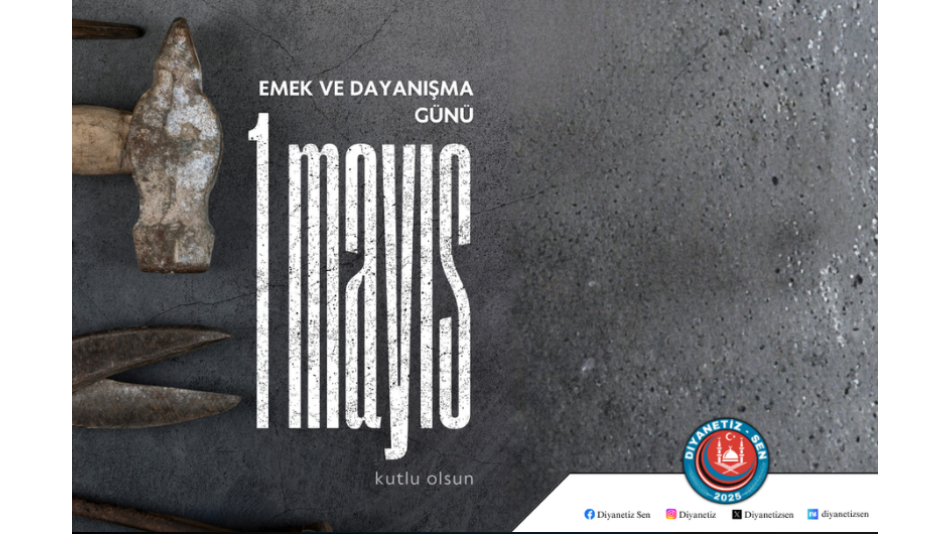 Emek; alın teridir, helal kazançtır, onurlu bir duruştur.